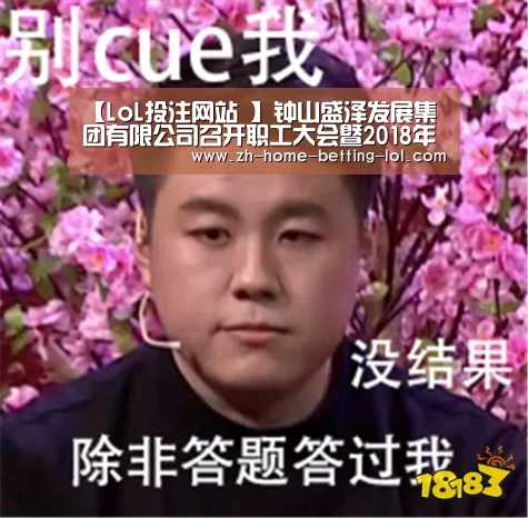 【LoL投注网站 】钟山盛泽发展集团有限公司召开职工大会暨2018年度先进集体、先进个人表彰大会(图1) 2026年最佳英雄联盟投注网站